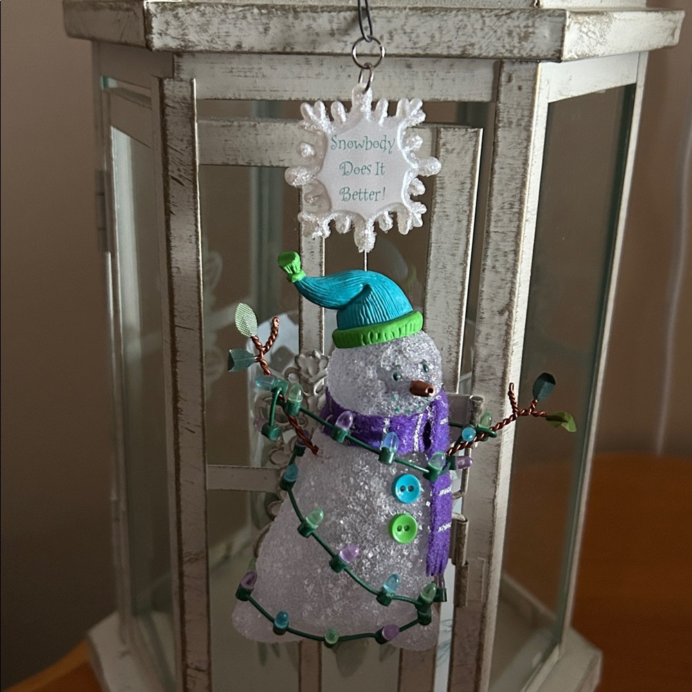Hallmark Keepsake Snowman’s Land Ornament